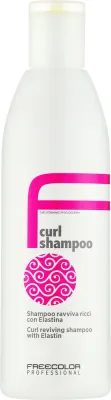 Шампунь Oyster Cosmetics Freecolor Curl для вьющихся и кудрявых волос с эластином, 250 мл