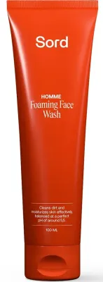 Sord Homme Foaming Face Wash мужская пенка для умывания с центеллой и женьшенем 100 мл