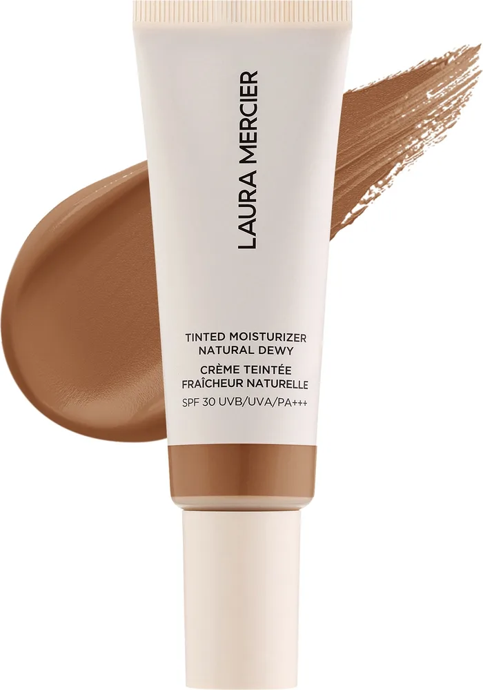 Тонирующий крем Laura Mercier Tinted Moisturizer Natural Dewy увлажняющий SPF 30, 45 мл, оттенок 4N - Teak