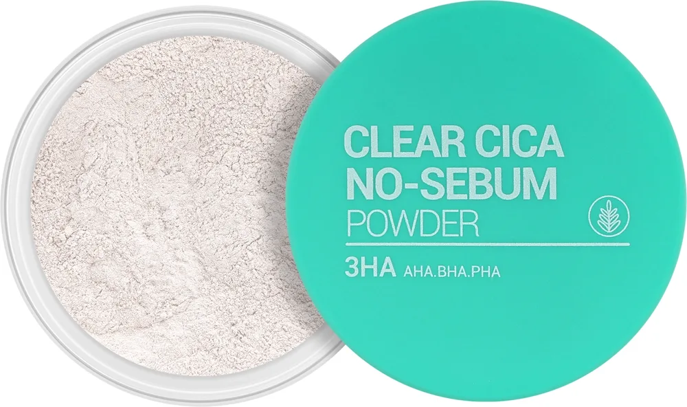 Рассыпчатая матирующая пудра Esfolio 3HA Clear Cica No-Sebum Powder с центеллой, 5 г