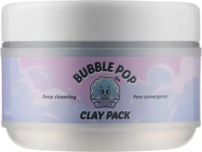 Очищающая пузырьковая маска для лица Esfolio Bubble Pop Clay Pack с муцином улитки и коллагеном, 100 г