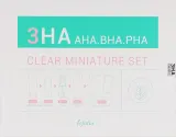 Набор миниатюр для лица Esfolio 3HA Clear пенка тоник сыворотка и крем с центеллой и чайным деревом для проблемной кожи — фото 1