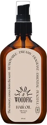 Масло для волос с молочными протеинами Odid Milk Protein Intensive Hair Oil Sandalwood & Fig