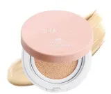 Кушон солнцезащитный Esfolio 3HA Clear Soothing Sun Cushion для лица, SPF50+ PA+++, 15 г, оттенок Beige — фото 1