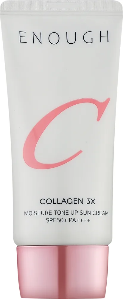 Крем для лица тонирующий Enough Collagen 3X Tone Up SPF50+ PA++++ 50 мл