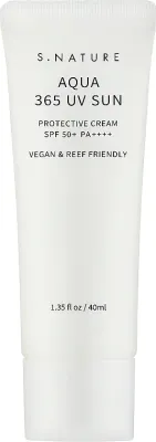 Крем для лица солнцезащитный S.Nature Aqua 365 UV SPF50+ PA++++ 40 мл