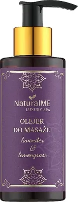 Масло для массажа тела NaturalME Luxury SPA Lavender & Lemongrass питательное