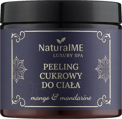 NaturalME NaturalME Luxury SPA Body Scrub - Сахарный скраб для тела Luxury SPA НатуралМи, манго и мандарин, 200 мл