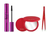 Набор Pupa Vamp! Lash Extender тушь для ресниц оттенок 112 Extra Black 14 мл зеркало и пинцет — фото 1