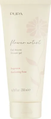 Гель для душа Pupa Flower Artist Enchanting Rose с ароматом розы, 200 мл