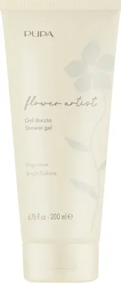Гель для душа Pupa Flower Artist Bright Sakura с ароматом сакуры, 200 мл