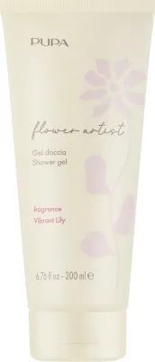 Гель для душа Pupa Flower Artist Vibrant Lily с ароматом лилии, 200 мл