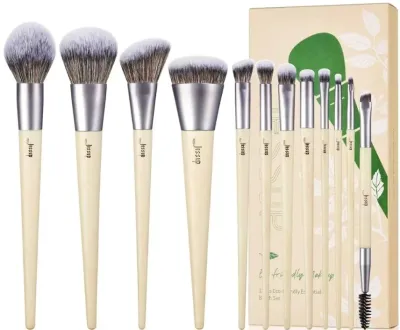 Набор кистей для макияжа Jessup Beauty Eco-Friendly Makeup Brush T327 из 12 предметов