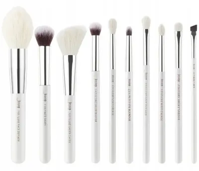 Набор кистей для макияжа Jessup Individual Makeup Brush T243 из 10 предметов