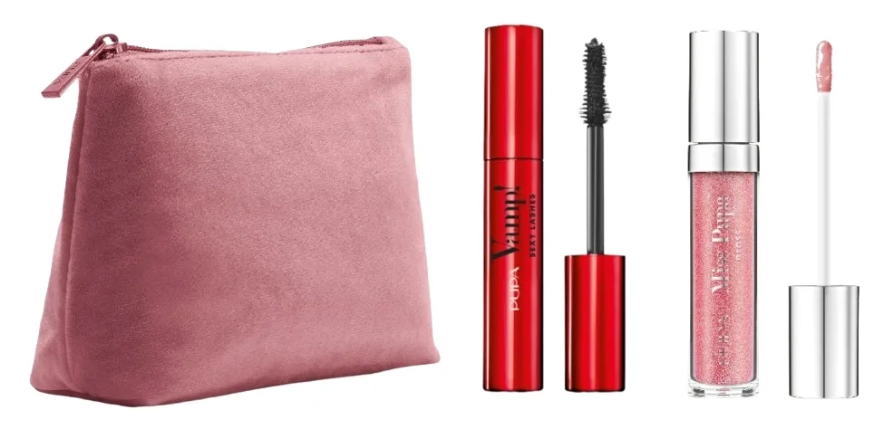 Набор для макияжа глаз Pupa Vamp! тушь Sexy Lashes и блеск для губ