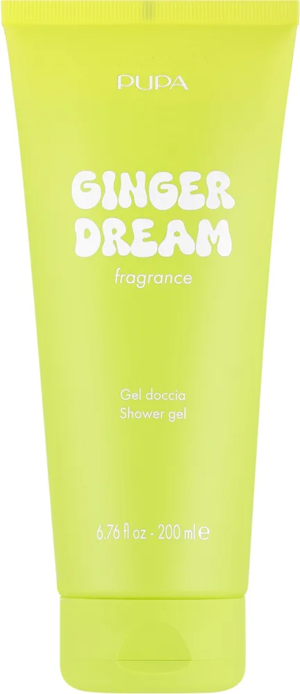 Гель для душа Pupa Ginger Dream с ароматом имбиря и цитрусовых, 200 мл