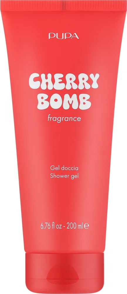 Гель для душа Pupa Cherry Bomb с фруктовым ароматом, 200 мл