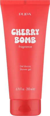 Гель для душа Pupa Cherry Bomb с фруктовым ароматом, 200 мл
