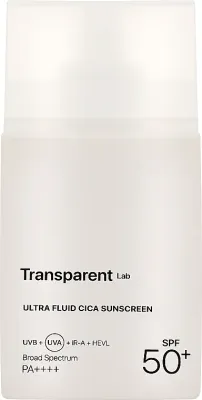 Крем для лица солнцезащитный Transparent Lab Cica SPF50+ с центеллой 100 мл