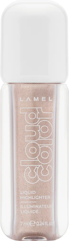 LAMEL Make Up Rozświetlacz w płynie do twarzy - Хайлайтер для лица LAMEL Cloud Color Lightweight Liquid