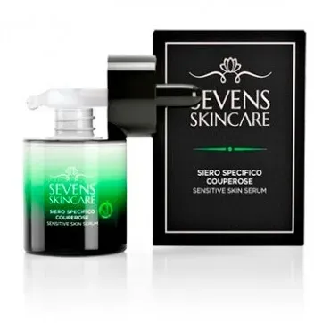 Сыворотка для области вокруг глаз и губ Sevens Skincare Immediate с маслом ши маслом рисовых отрубей и мультивитаминным комплексом для сияния 30 мл