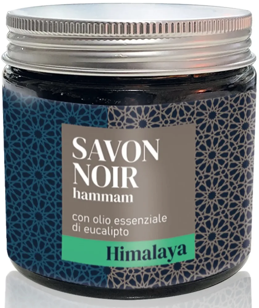 Мыло чёрное для тела Himalaya dal 1989 Savon Noir с эвкалиптом, 200 г
