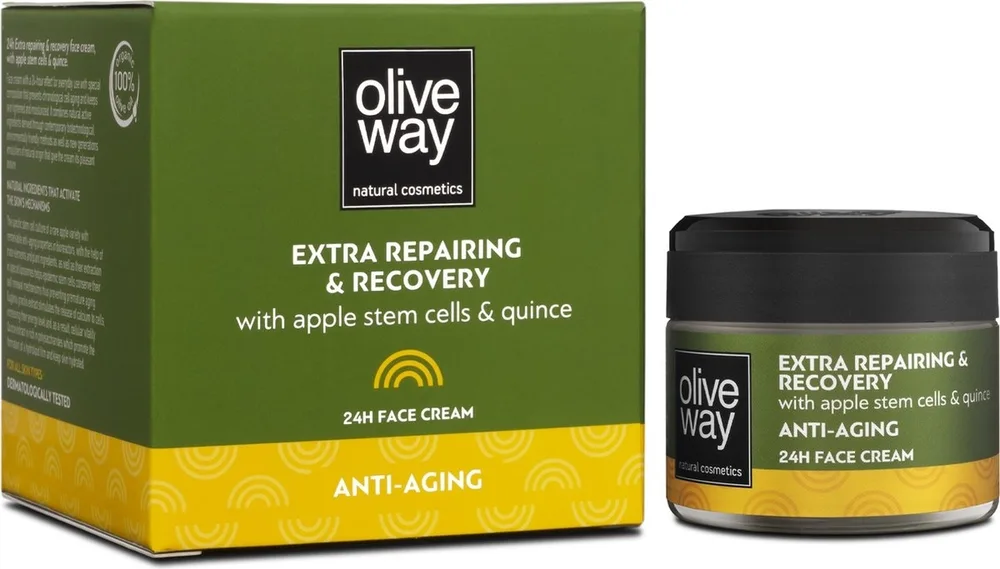 Крем для лица OliveWay 24h Extra Repairing восстанавливающий 50 мл