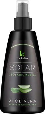Крем для солярия Dr.Kelen Solar Aloe Vera тирозин алоэ DHA увлажнение 150 мл
