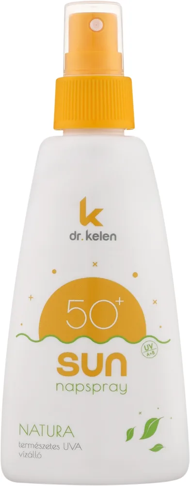 Спрей для тела Dr.Kelen SPF50 Natura Sunspray солнцезащитный водостойкий для лица и тела 150 мл