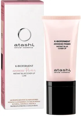 База под макияж Atashi K-Bioferment Advanced Primer Instant Blur Cover Up выравнивающая, 50 мл