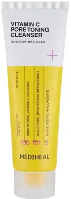 Очищающий гель Mediheal Vitamin C Cleanser-Pore Toning с тройным витамином C, 120 мл