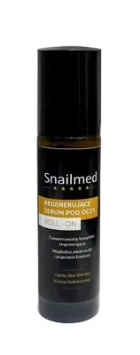 Сыворотка-роллер для области вокруг глаз Snailmed Regenerating с муцином улитки и гиалуроновой кислотой для зрелой кожи 12 мл