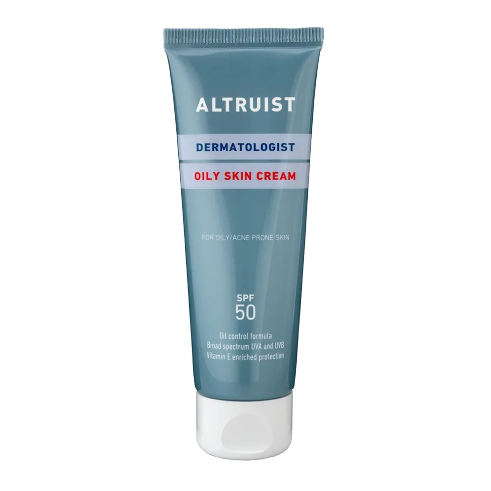 Крем солнцезащитный для лица Altruist Oily Skin SPF 50 матирующий для жирной кожи 50 мл