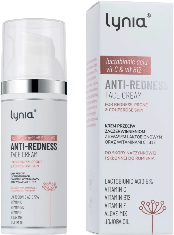 Крем для лица Lynia Anti-Redness от покраснений 50 мл