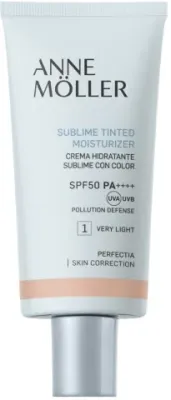 Тонирующий крем Anne Moller Sublime Tinted Moisturizer увлажняющий SPF 50, 50 мл