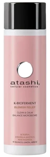 Мицеллярная вода Atashi K-Bioferment Blemish Relief для чувствительной кожи, успокаивающая, 250 мл
