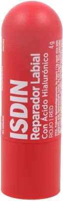 Бальзам для губ Isdin Lip Repair Stick Red Color восстанавливающий, с красным оттенком, 4 г