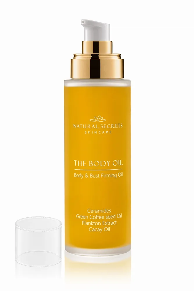 Масло для тела Natural Secrets The Body Oil питательное с кофейным маслом и церамидами