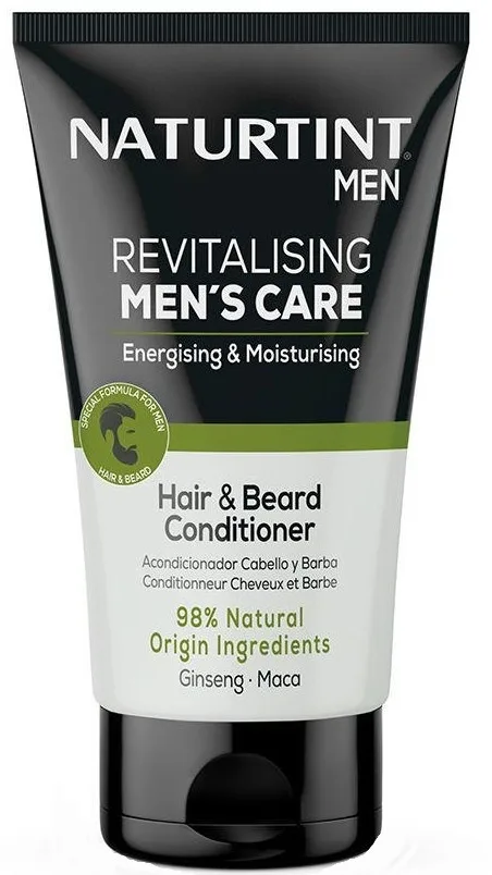 Кондиционер для волос и бороды Naturtint Revitalising Men's Care Hair And Beard Conditioner, 150 мл