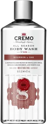 Гель для душа Cremo Body Wash Bourbon And Oak с нотами бурбона и дуба, 473 мл