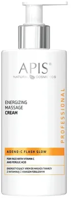 APIS Professional APIS Professional Adeno-C Flash Glow Energizing Massage Cream - Крем для массажа лица APIS Adeno-C Flash Glow с витамином C 300 мл