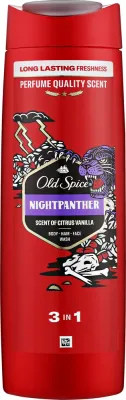 Гель для душа Old Spice Night Panther 3 в 1 для тела, волос и лица, 400 мл