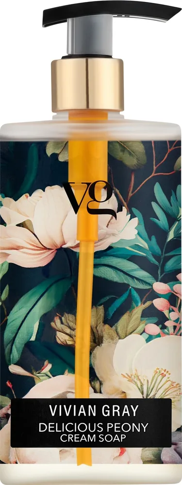 Мыло кремовое жидкое для рук Vivian Gray Delicious Peony пион, 350 мл