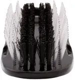Щётка для волос S-Heart-S Scalp Brush Cure Black для нанесения уходовых средств, с массажным эффектом, чёрная, 1 шт — фото 5