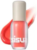 Блеск для губ Unleashia Sisua Popcorn Syrup Lip Plumper с эффектом объёма, с мерцающими частицами, 3,8 г, оттенок 04 - Honey Grapefruit — фото 1
