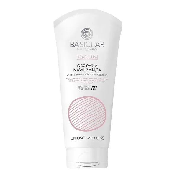 Увлажняющий кондиционер для волос BasicLab Dermocosmetics Capillus Hair Conditioner, 100 мл