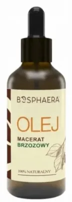 Масло для тела и лица Bosphaera мацерат березы с витамином Е натуральное 50 мл