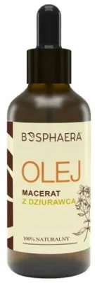 Масло для тела волос и ногтей Bosphaera мацерат зверобоя натуральное для сухой кожи 50 мл