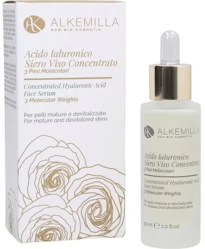 Alkemilla Eco Bio Cosmetic Alkemilla Eco Bio Cosmetic Hyaluronic Acid Concentrated Serum - Концентрированная сыворотка для лица с гиалуроновой кислотой Alkemilla Eco Bio 30 мл