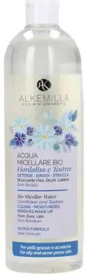 Alkemilla Eco Bio Cosmetic Alkemilla Eco Bio Cosmetic Cornflower & Tea Tree Micellar Water - Alkemilla Eco Bio мицеллярная вода с васильком и чайным деревом для проблемной кожи 500 мл
